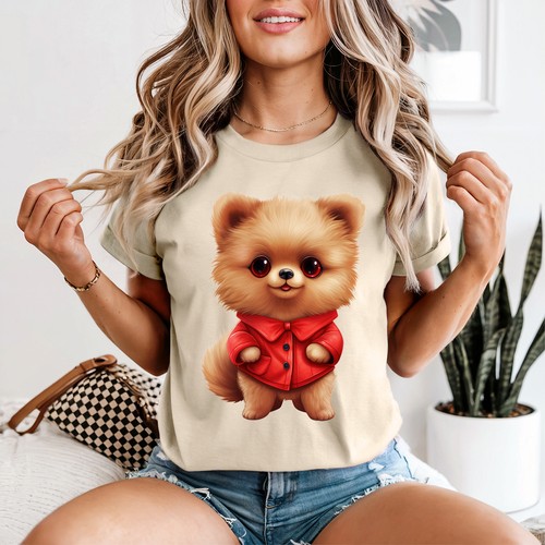 Cute pomeranian puppy - pomeranian,
