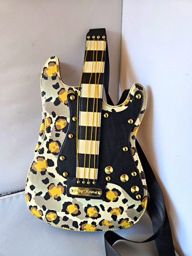 Betsey johnson leopard guitar - betsey,