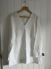 M&S Women's 100% Linen White