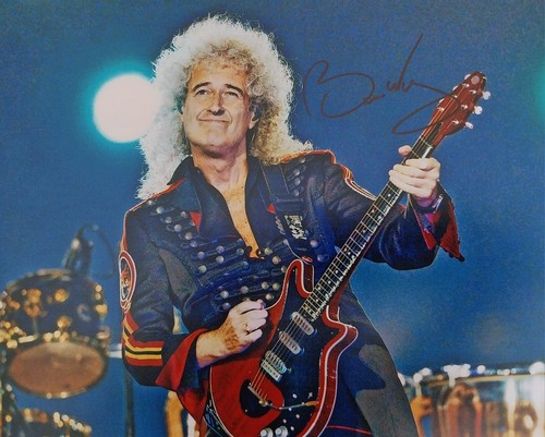 Brian may queen autograph - may,