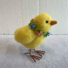 Easter Chick with Flower