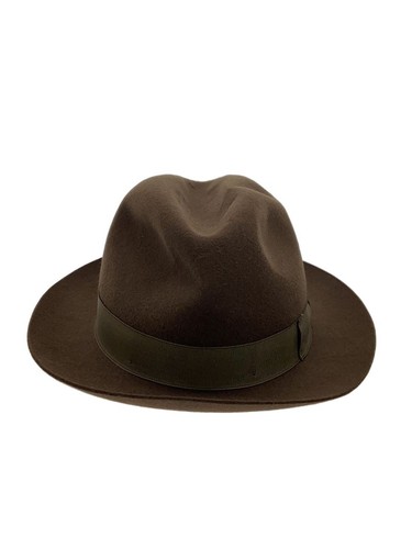Borsalino brown hat men - borsalino,