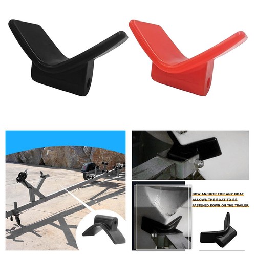 Shaped bow stop - for, boat