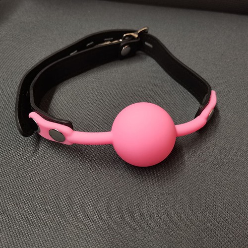 Ball mouth gag oral fixation - ball,