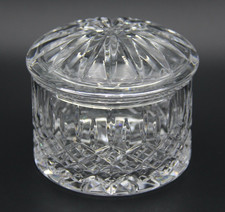 1983-2010 STUART Crystal Shaftesbury Storage Jar Made in England - Like New