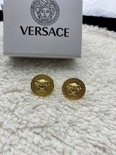 Vintage Versace Gold Medusa