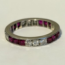 Antique Art Deco Ruby &