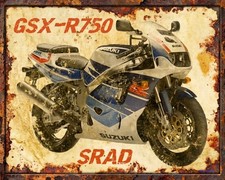 SUZUKI GSXR 750 SRAD Metal