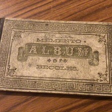 BECCLES -Memento Álbum Of BECCLES ~Antique Photograph Album 12 Photos As Seen(R)