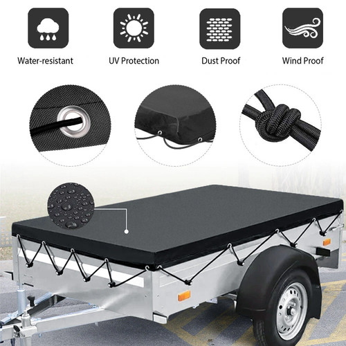 Waterproof trailer cover tarp - trailer,