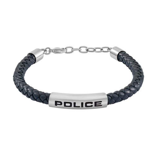 Police jewelry men leather - police, men's