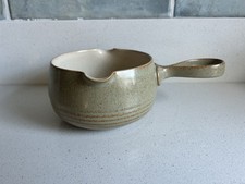 DENBY CAMELOT TWIN LIP Gravy Sauce Boat. Denby Camelot gravy jug 
