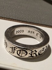 Chrome Hearts 'Ch Forever' Ring Size 8