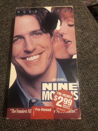 Nine months hugh grant vhs - nine, months,