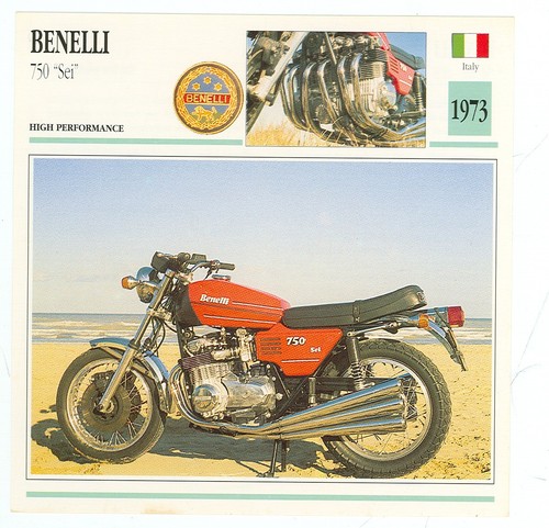 Benelli 750 sei - sei, italy