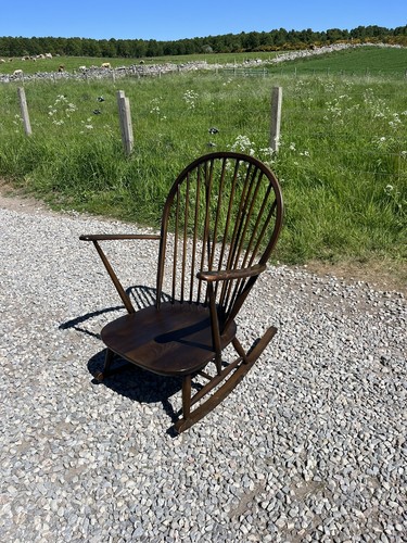 Vintage ercol rocking chair - vintage,