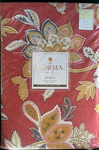 Dunelm dorma samira red - dunelm,