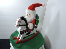 Wooden rocking horse with wood