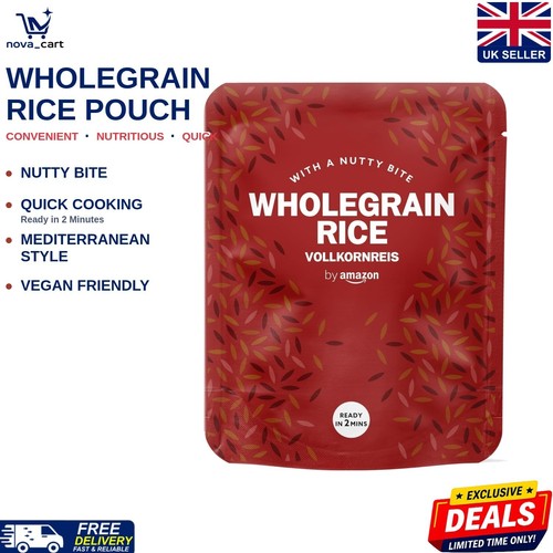 Brown rice pouch wholegrain - brown,