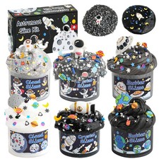 6 Packs Galaxy Slime Kit -