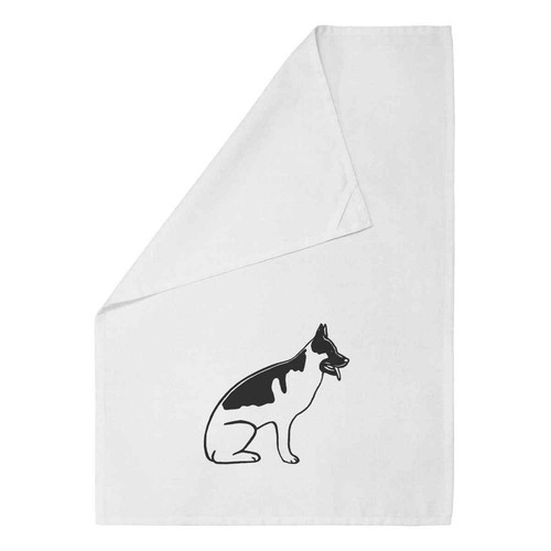 German shepherd cotton - cotton, tea