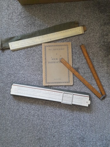 Collection vintage rulers - collection,
