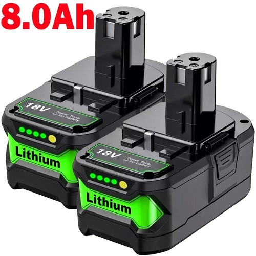 0ah lithium ion battery - 2x, 8.0ah