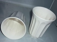 2 ANDREW WICKS HOTEL CHOCOLAT VELVETISER WHITE HOT CHOCOLATE COFFEE POD CUP MUGS