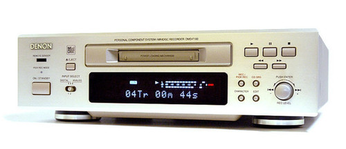 Denon dmd f100 minidisc - dmd-f100,