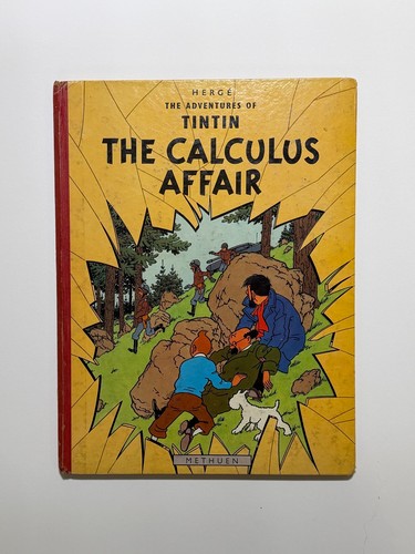 Vintage tintin the calculus - vintage, tintin:
