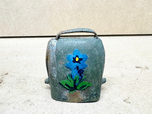Antique cow bell hand - antique,