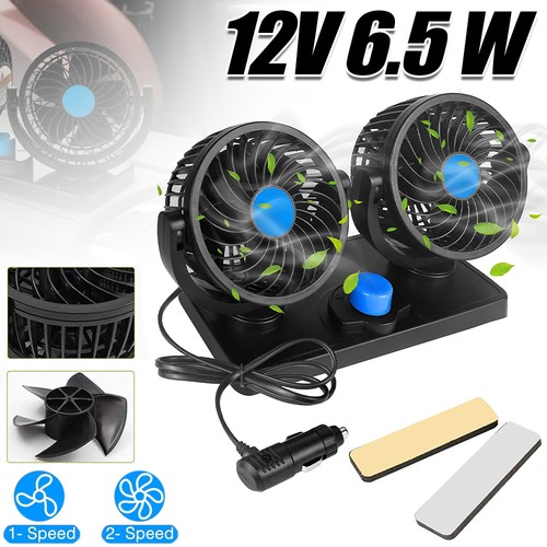 12v car fan electric - fan, dual