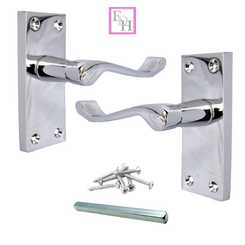 Modern victorian scroll chrome - modern,
