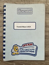 BARCREST CRYSTAL MAZE AWP FRUIT MACHINE MANUAL - SEPTEMBER 1995