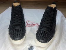 Christian Louboutin spikes - Hi-top Spike Sneaker black size Uk 8.5 pre owned 