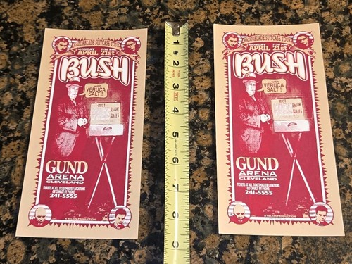 Lot bush concert handbill - bush,