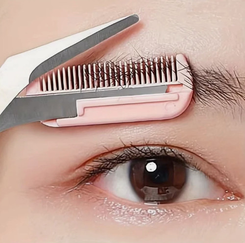 Men grooming eyebrow trimmer - grooming,