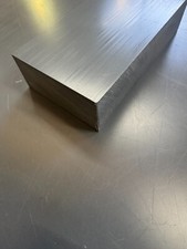 Grey PVC Plastic Sheet / Block - 108mm x 57mm x 30mm Thick