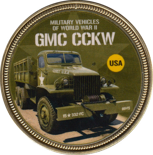 Coin gold plated proof - gold,