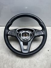 Mercedes C Class W205 Multifunction Steering Wheel Black A0004600507 14-21