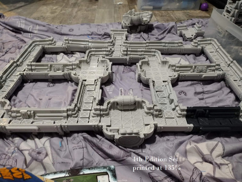 Printed board game space - 3d,