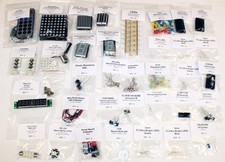 Job Lot of 200+ items - Opto-Electronics Components – LEDs, Displays etc.