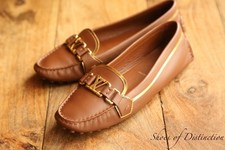 Louis Vuitton Brass LV Bit Tan