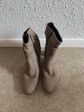 Ara Black Leather Ankle Boots
