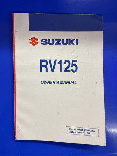Suzuki rv125 van - suzuki,