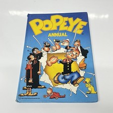 The Popeye Annual 1988 Vintage TV Comic Hardback Grandreams UK Release