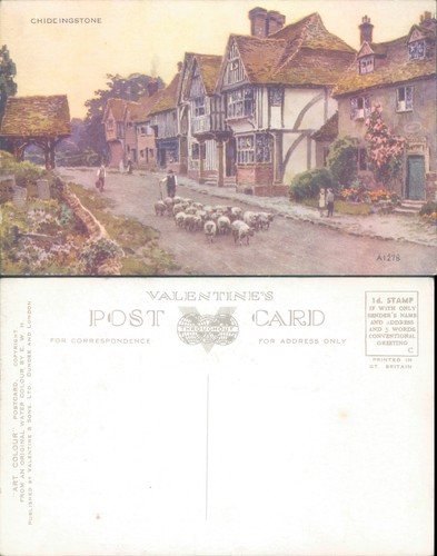 Chiddingstone village scene