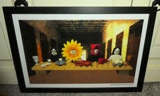 Genesis Gabriel The Last Suppers Ready print Framed Lego Minifigs Magog
