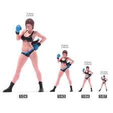 Strong Boxing Girl Scene Props