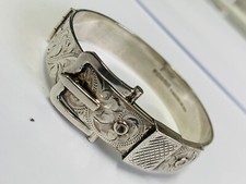 VINTAGE STERLING SILVER WIDE